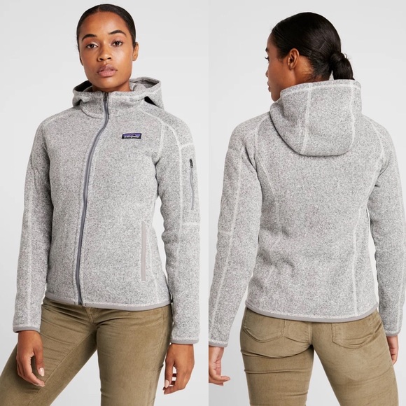 Patagonia Jackets & Blazers - Patagonia BETTER SWEATER HOODY Jacket Birch White